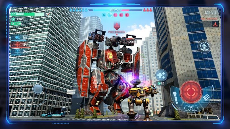 Hình ảnh War Robots Multiplayer Battles MOD Vô Hạn Tiền