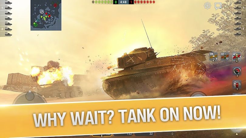 Hình ảnh World of Tanks Blitz MOD Vô Hạn Tiền