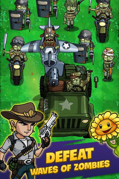 Hình ảnh Zombie War Idle Defense Game MOD Vô hạn tiền